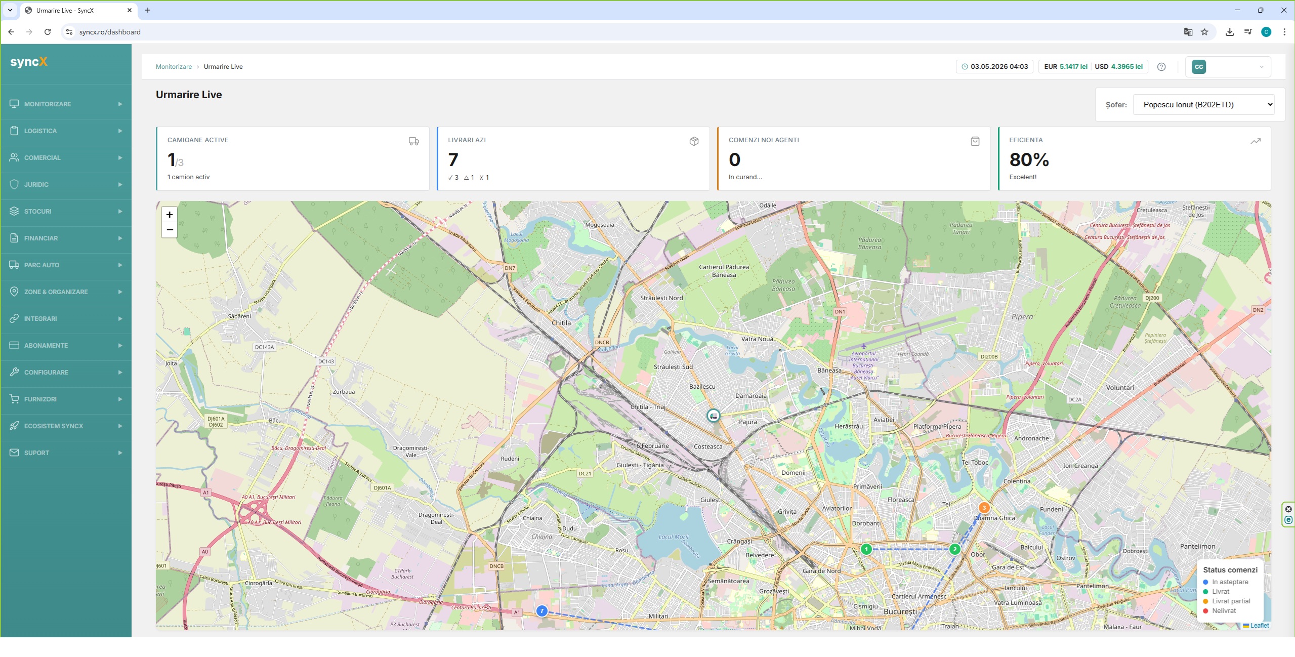 SyncX Dashboard